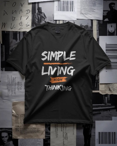 Simple Living High Thinking T-Shirt